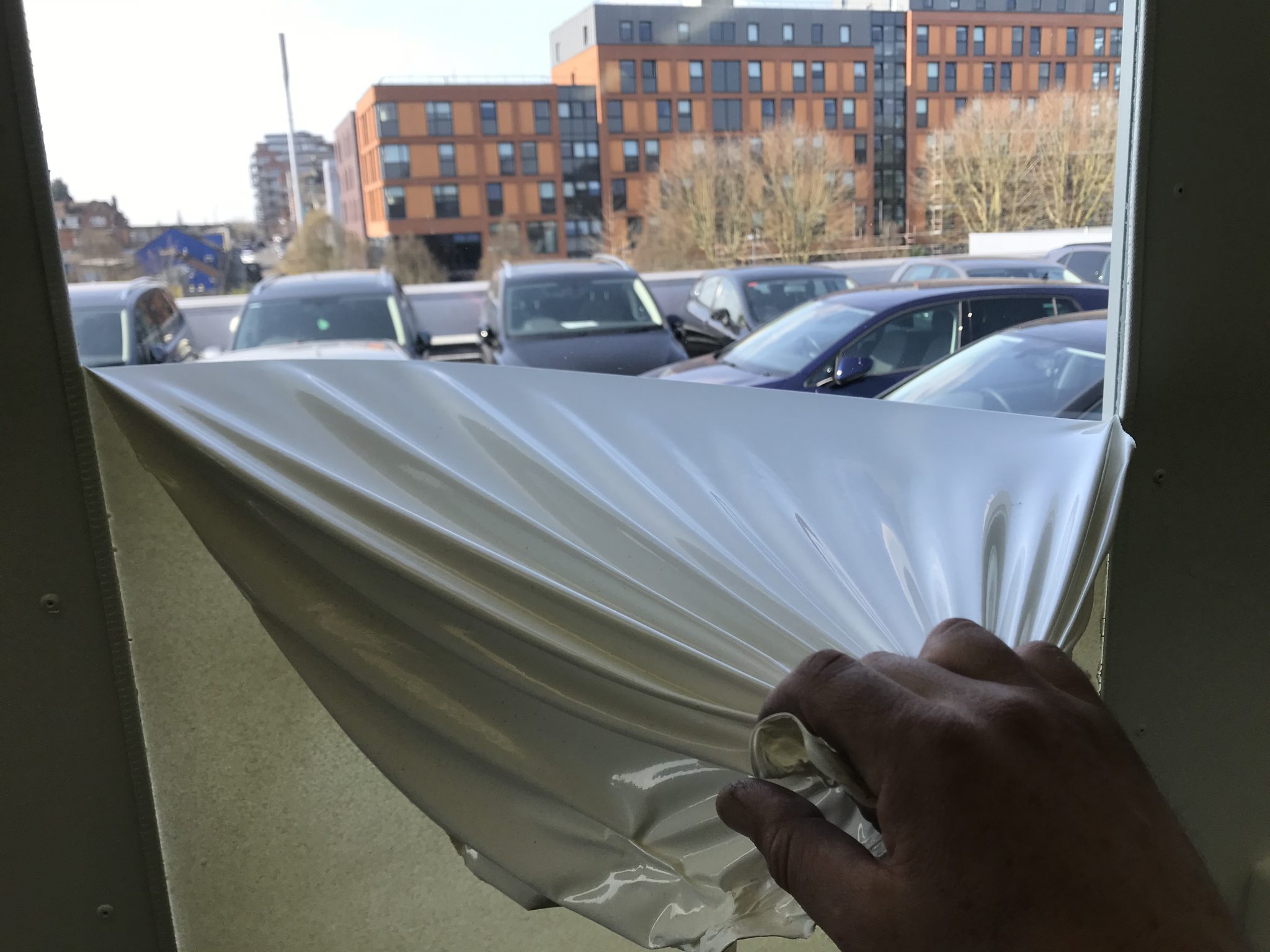 Spray booth peelable coating "spray booth protection" MYLAH Fastfix Pro