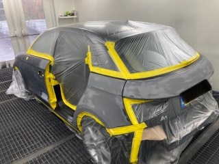 Audi A1 in primer