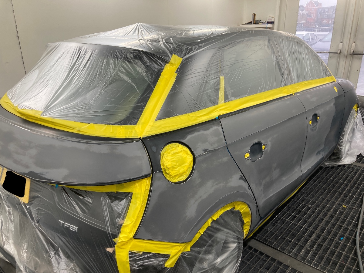 Audi A1 in primer